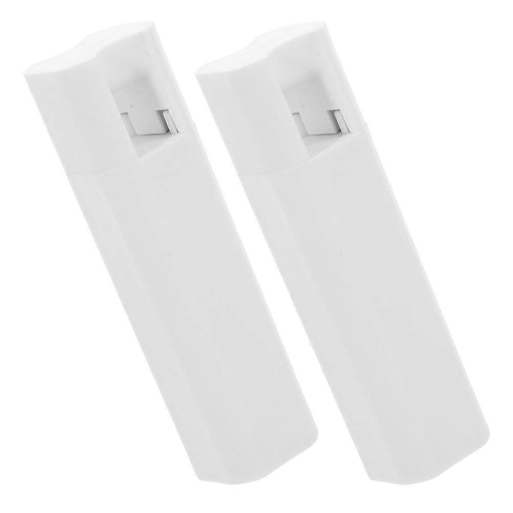 White Plastic and Iron Blind Cord Pulls for Window Blinds Hardware Kit with Stable Cord Function and Design 2pcs