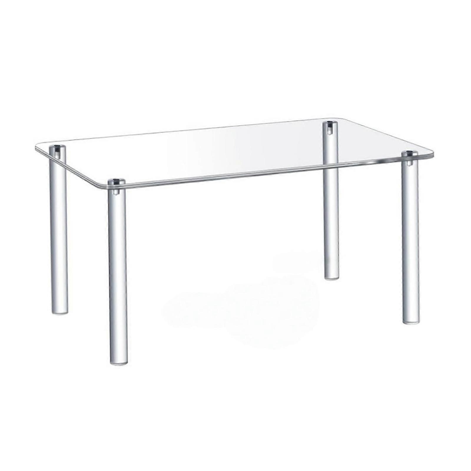 Transparency Acrylic Plant Rack Elegant Greenery Storage Stand for Indoor Outdoor Use Space Saving Solution Multicolor