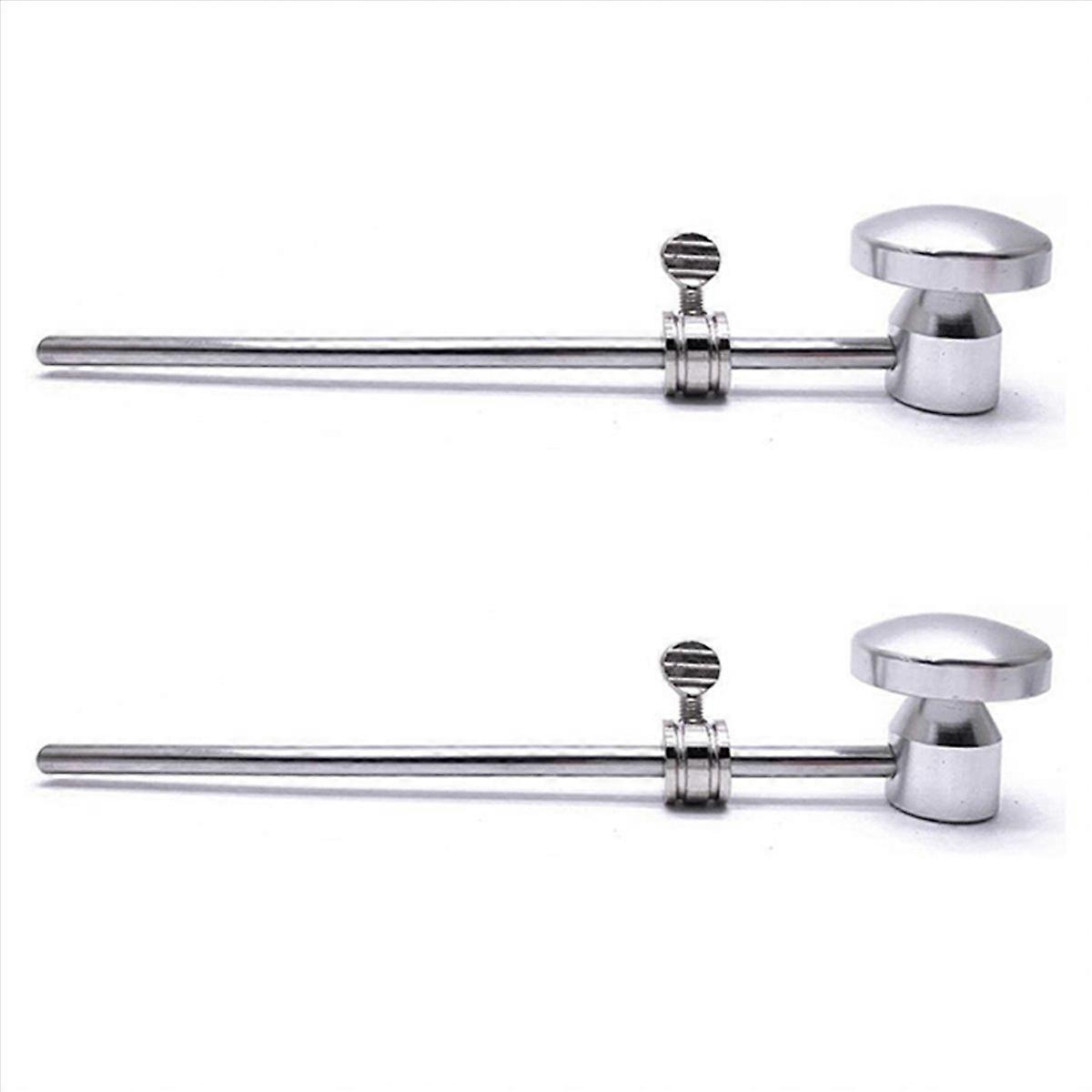 Bass Drum Pedal Beater Kick Drum Foot Pedal Beater Instrument ,Silver