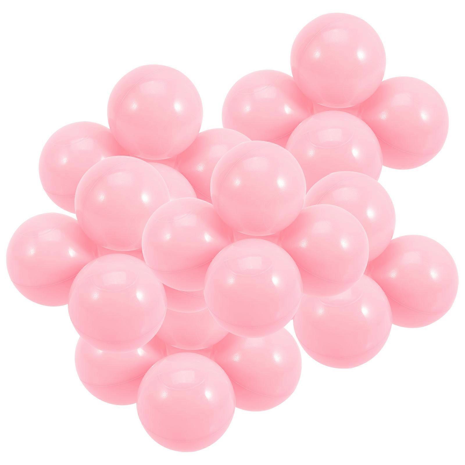 Round Balls Plastic Balls for Children Ball Pits 100Pcs Set