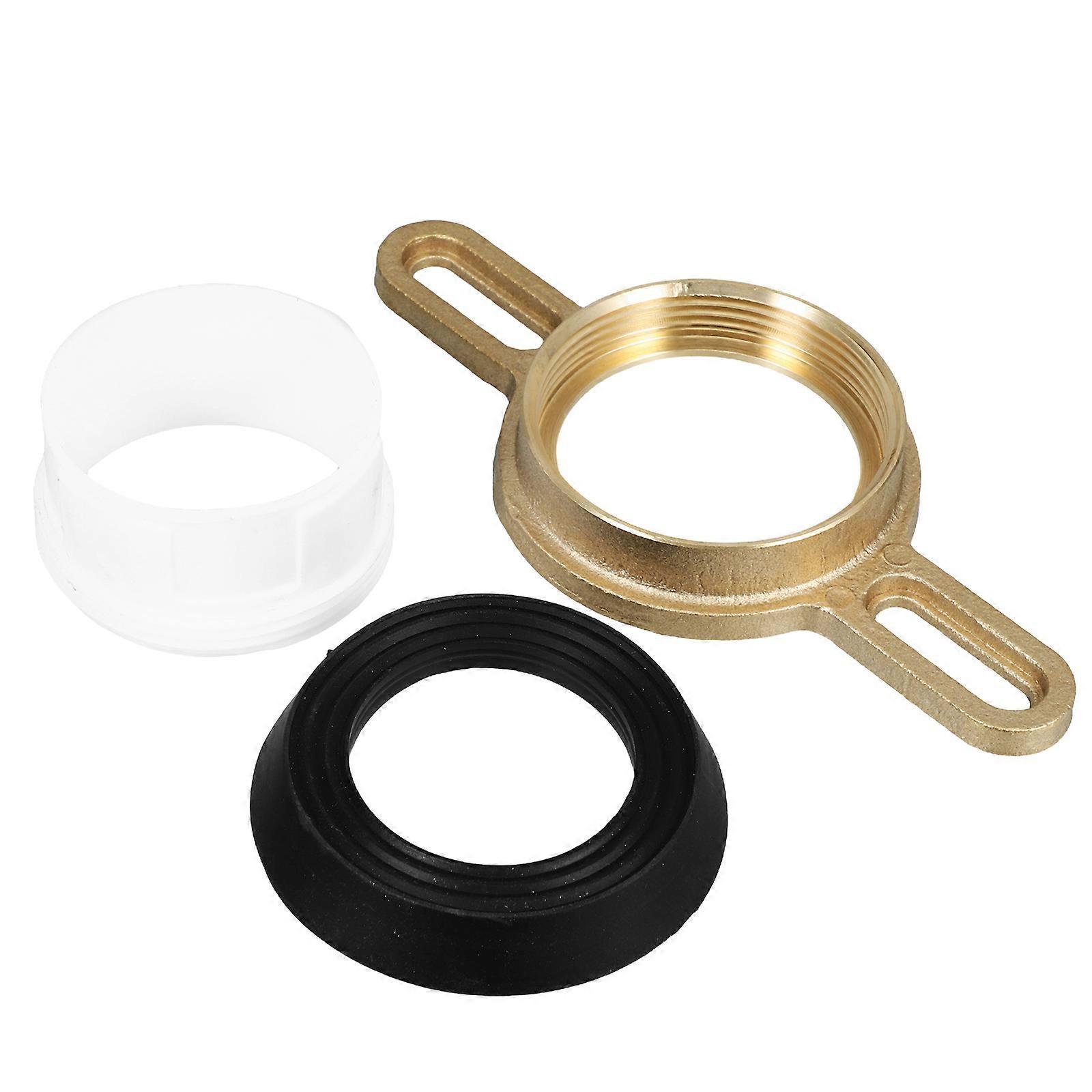 Urinal Flange Kit Repair Set for Toilet Installation 3Sets Multi Material
