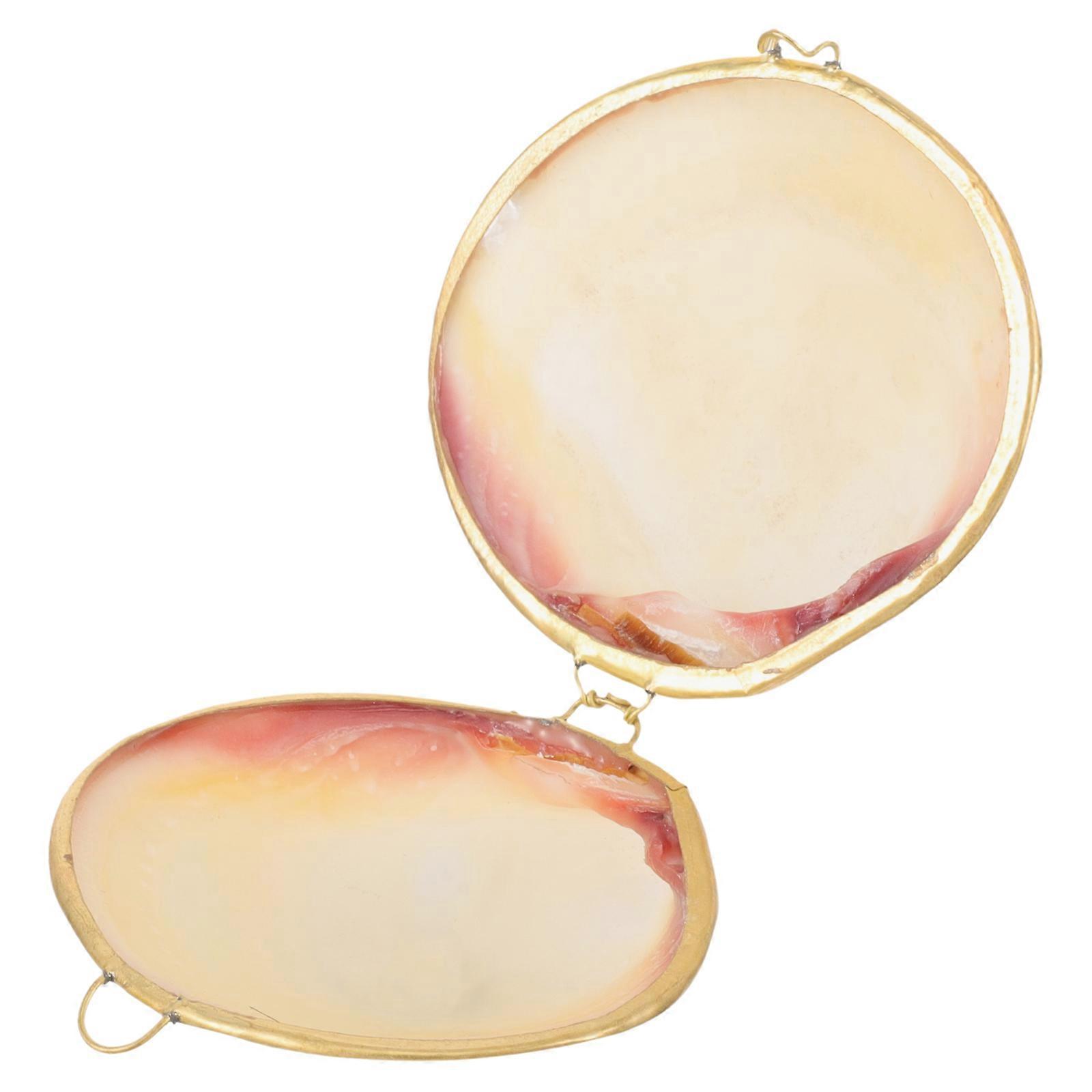 Jewelry Box Small Trinket Box for Storage 5Pcs White Seashell Elegant Case