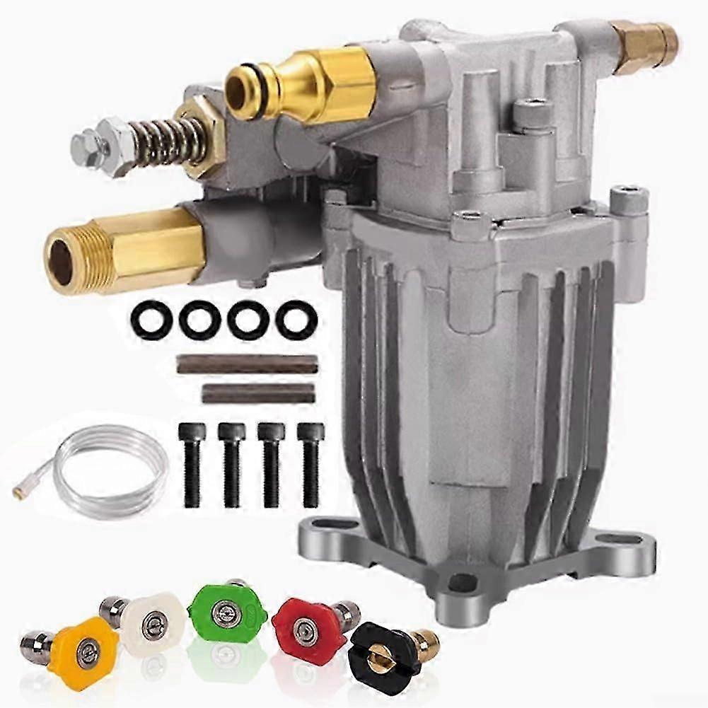 Shaft Horizontal Pressure Washer Pump Replacement Compatible with Power Washer