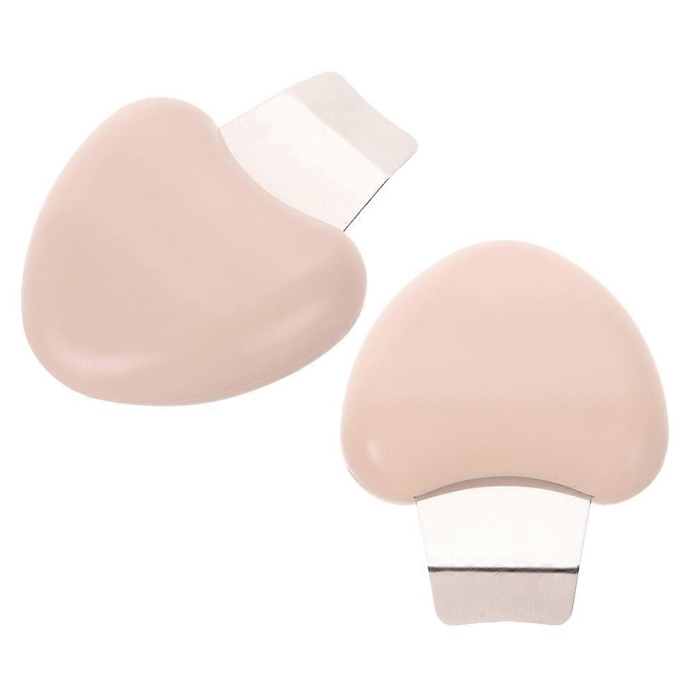 Stainless Steel Tool for Manual Use 2Pcs Pink Set