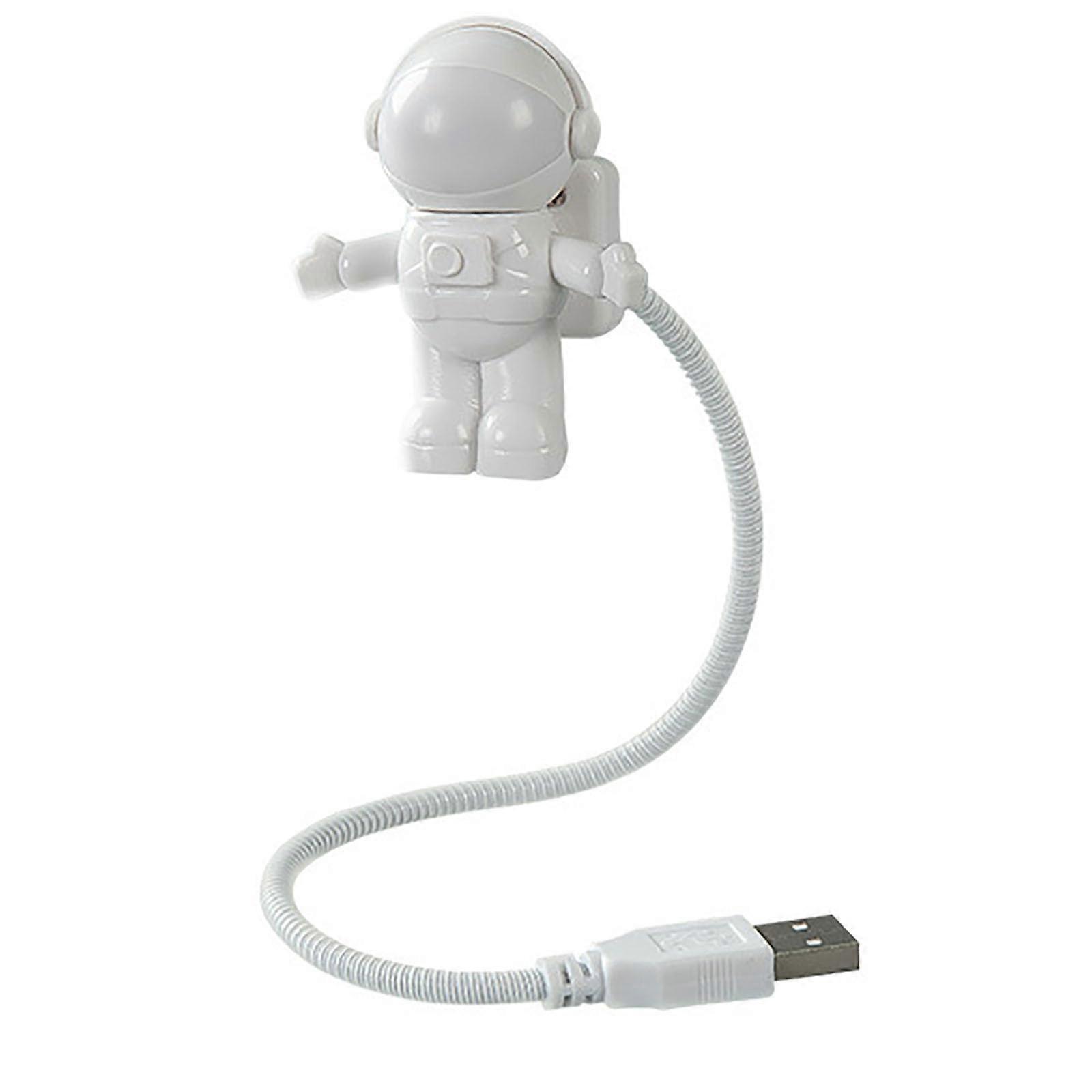 Astronaut LED Desk Lamp USB with HelmetActivated Light, Flexible Adjustable EyeFriendly Design