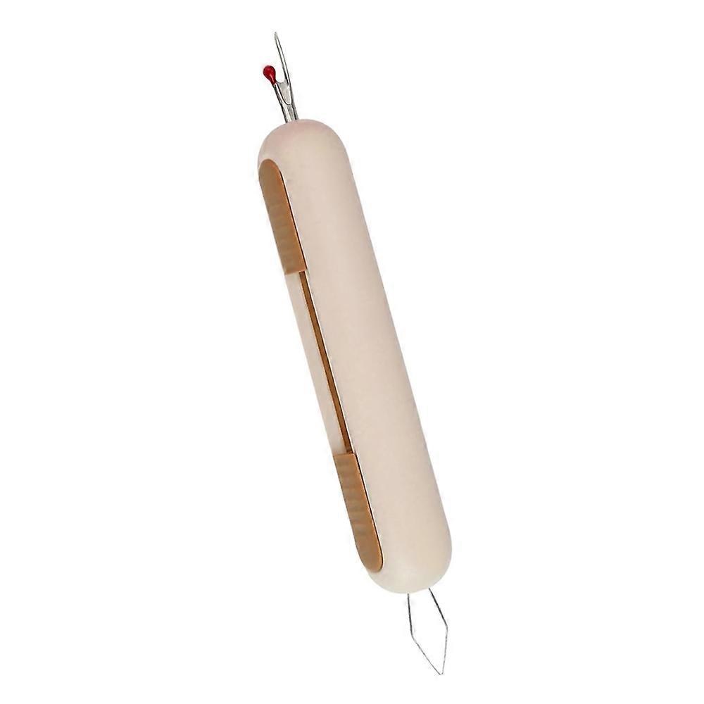 2 in 1 Needle Threader Seam Ripper, Upgraded Needle Threading and Seam Remover Hocomehold Handmade DIY Craft Sewing Tool