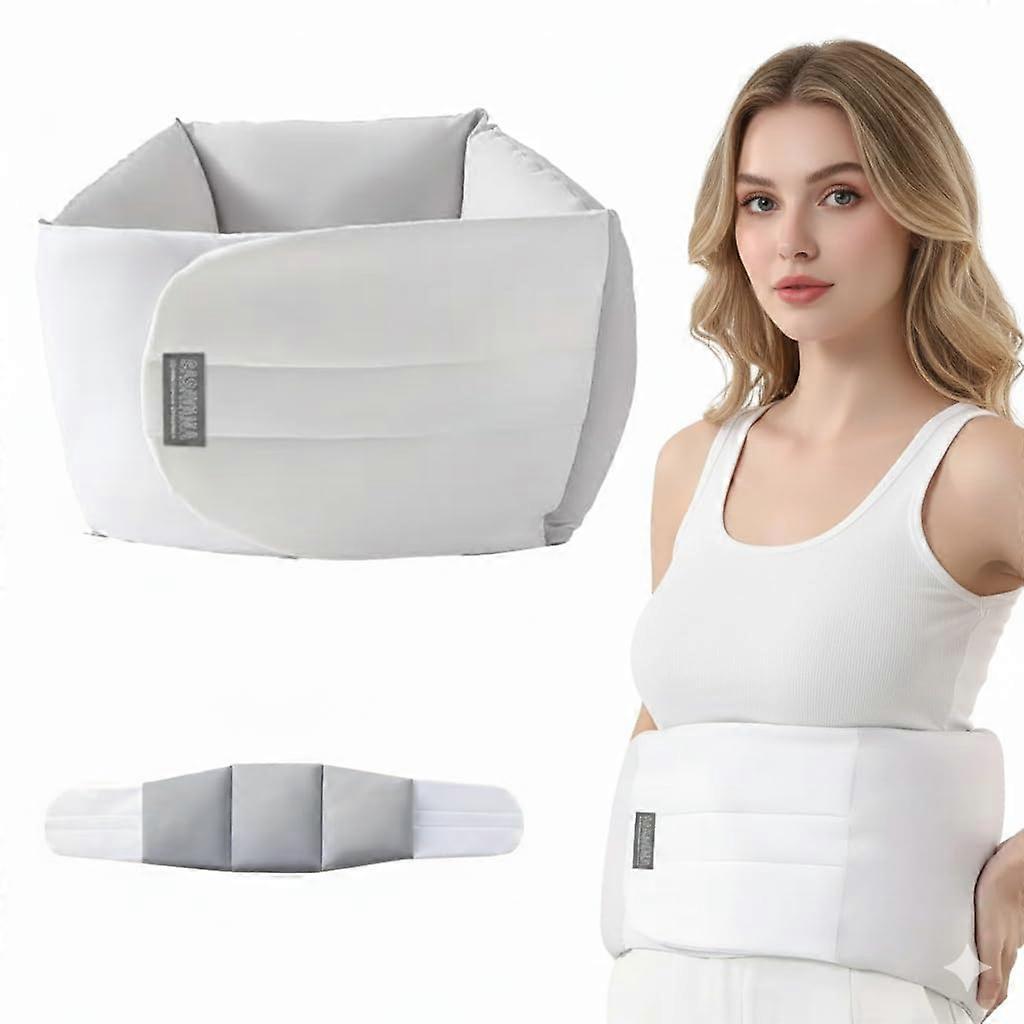 Lumbar Support Pillow for Sleeping with Ergonomic Full Wrap, Adjustable Straps, Plus Size 4780in