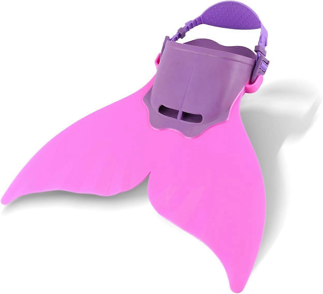 Träning simfenor sjöjungfrufenor för barn simning