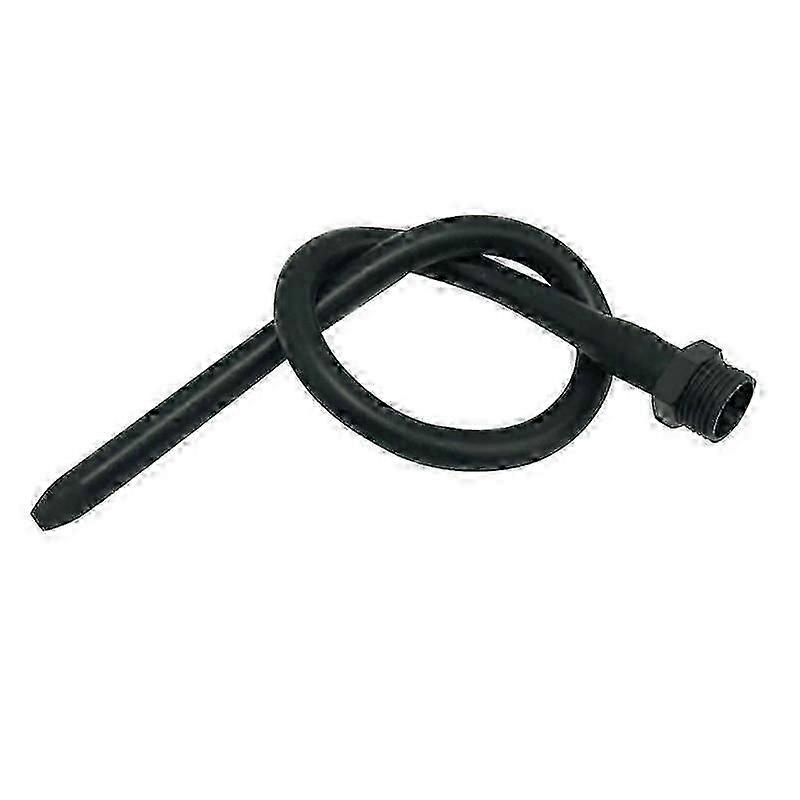 Silicone Nozzle for Douche Kit with Reusable Black Hose and Secure Attachment