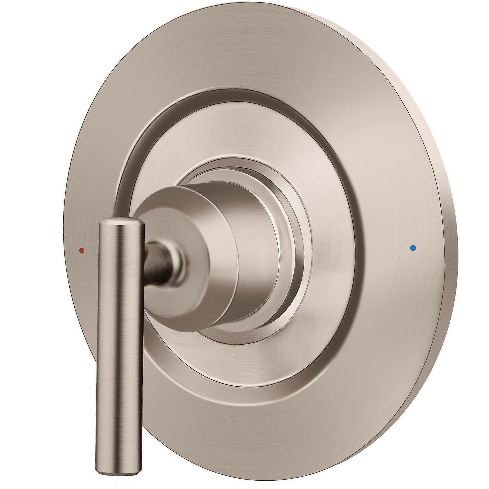 Brushed Nickel Shower Handle Replacement for Moen T2901BN Gibson PosiTemp Valve Trim Kit