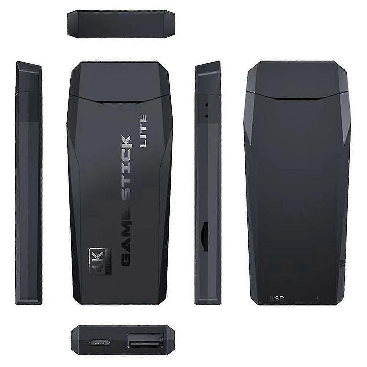 20000+ Games 4K Wireless Game Console, with 2.4G Controllers (64G)