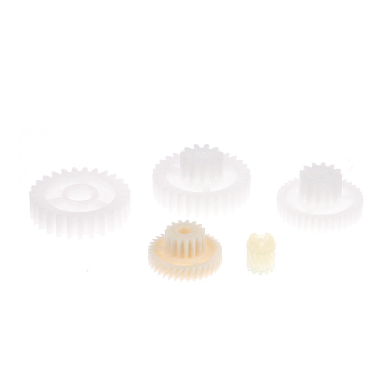 Strength Robot Vacuum Side Brush Gear Replacement 5pcs, Enhanced Corner Cleaning, Low Noise