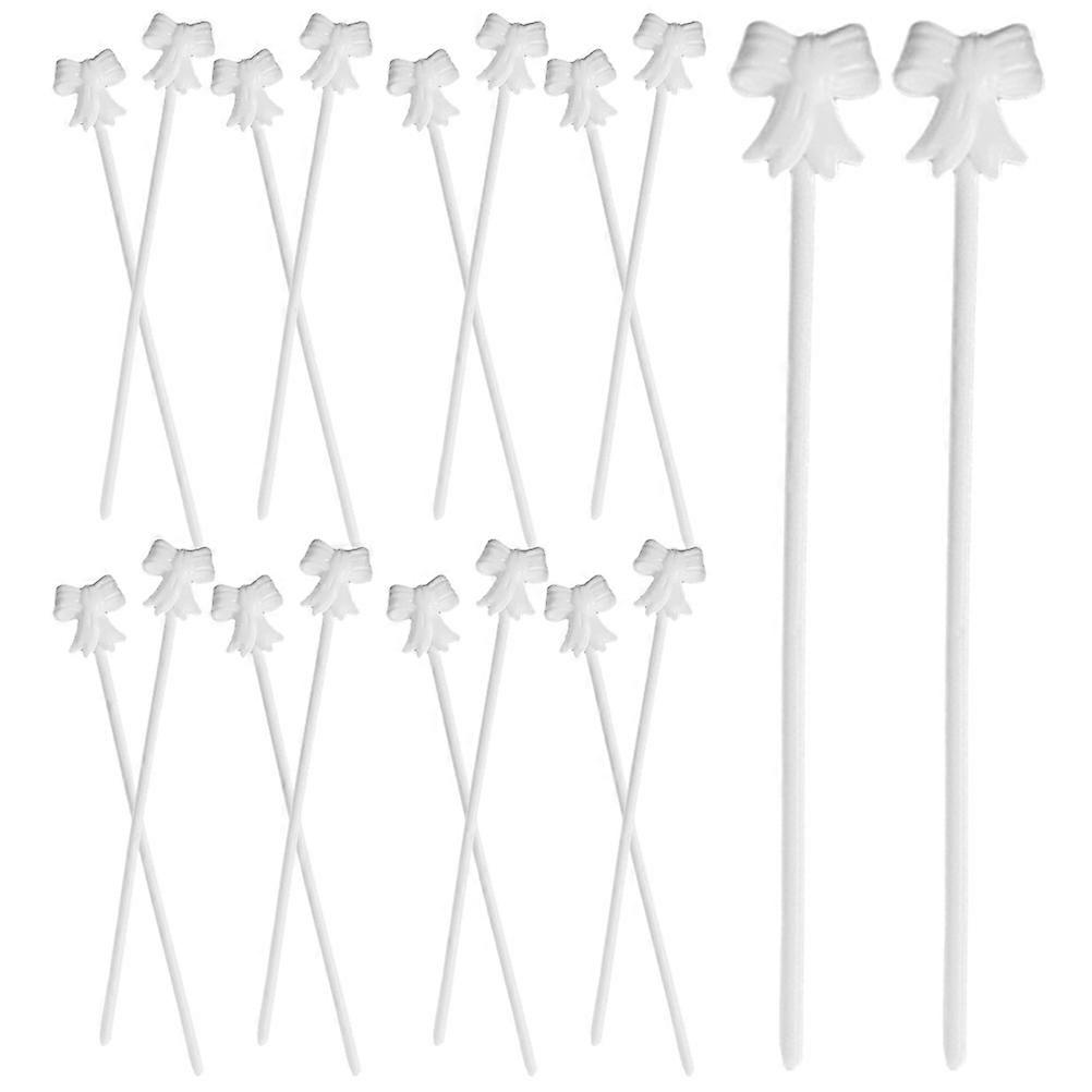 White Rods for Wedding Party 20Pcs