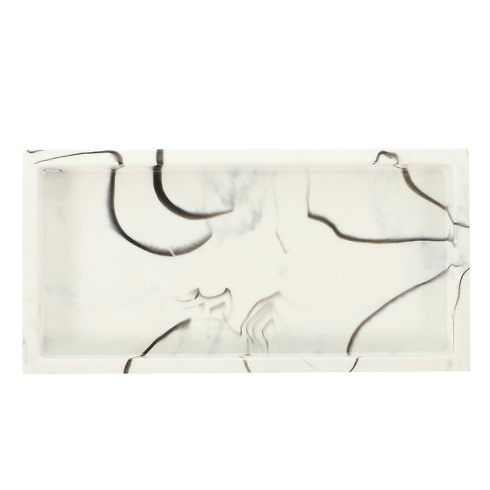 Bathroom Sundries Storage Tray Marble Tray for Vanity Use