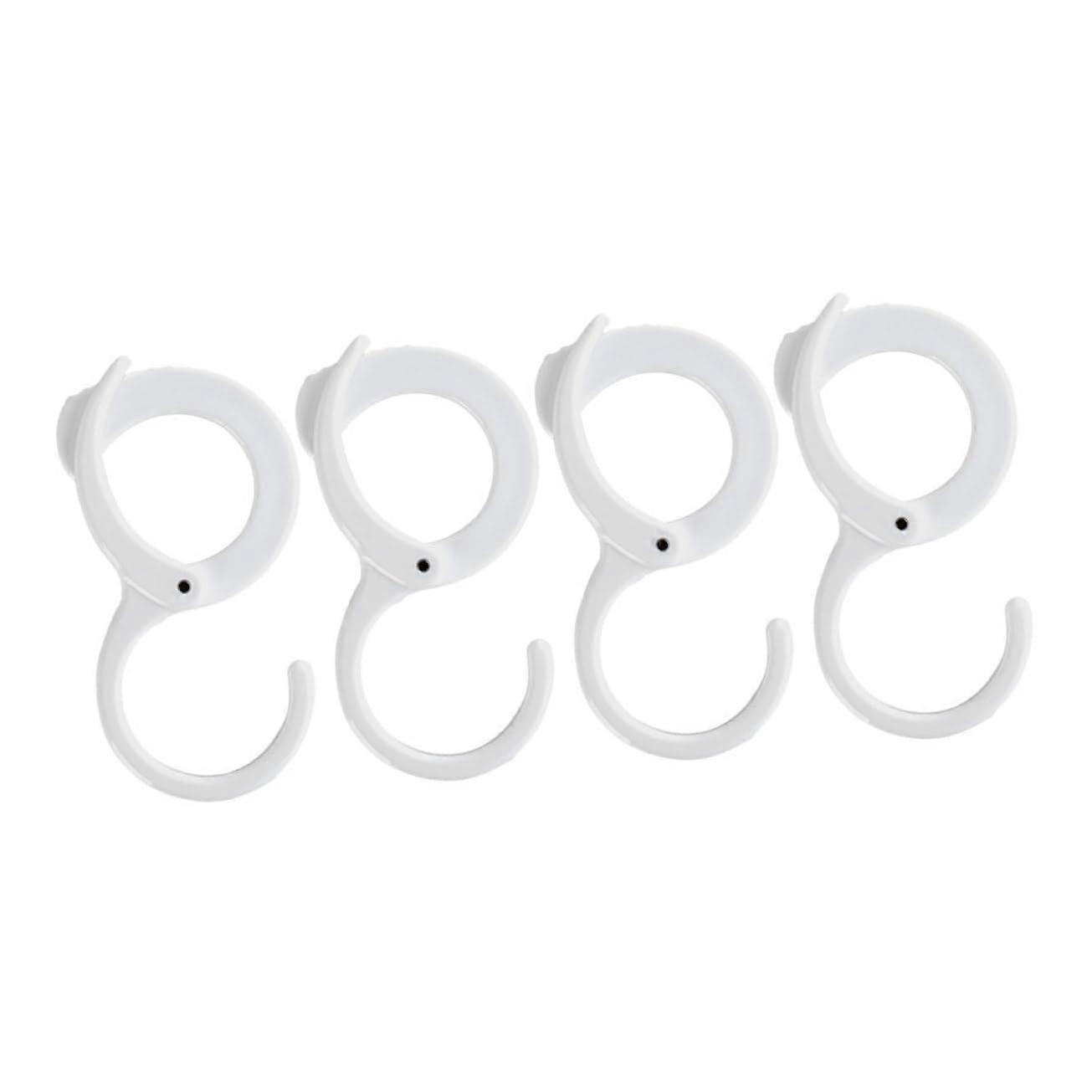 Adjustable S Hooks with Buckle Design for Kitchen Bathroom Storage and MultiPurpose Hanging