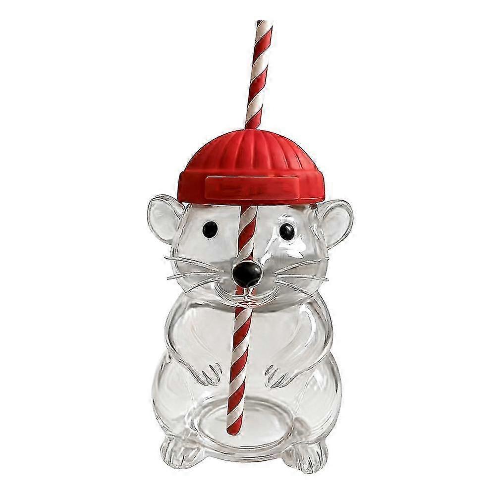 Mouse Silicone Drinking Cup Leakproof Straw Reusable Cup 2025