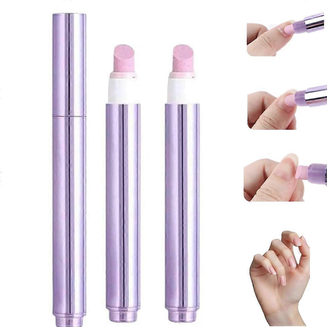 3in1 Cuticle Oil Pen with Ceramic Pusher for Deep Hydration and Hangnail , 2pcs