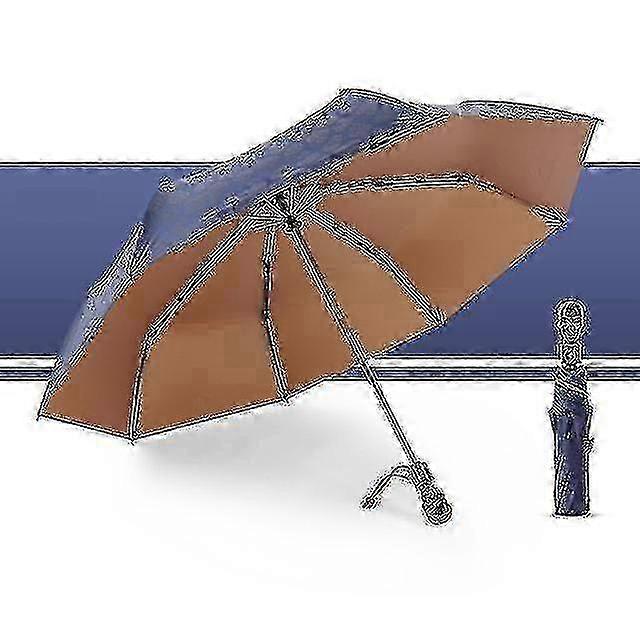2026 UV Protective Folding Umbrella with Unique Skull Pattern