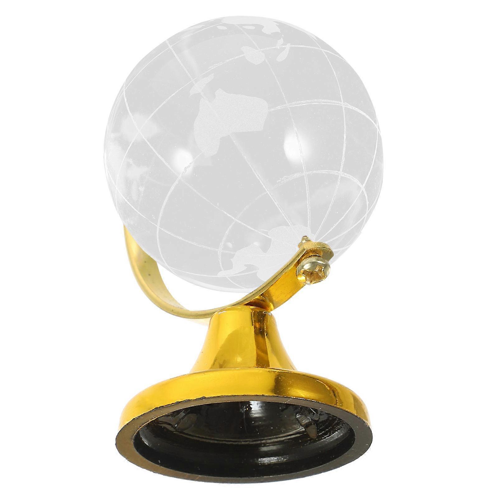 Desk World Globe Crystal Globe for Home Decoration