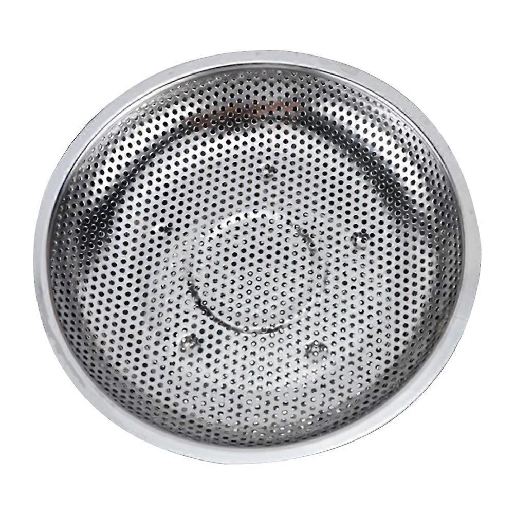 Draining Plate Stainless Steel for Kitchen Use 1Pcs Multifunctional Fruit Plate