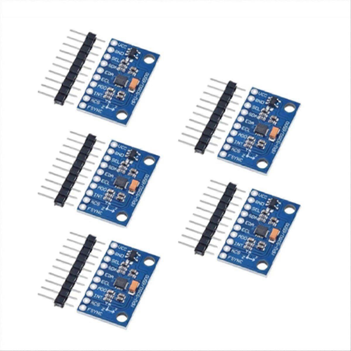 5Pcs IIC SPI MPU-9250 MPU-6500 6- Accelerometer Gyroscope Sensor Module Replace MPU6050 for