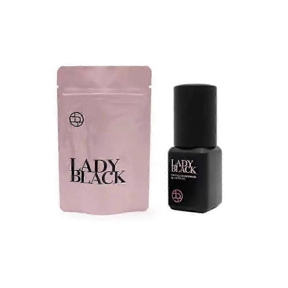 2D False Eyelash Extensions Black Lash Glue Fast Drying Strong Adhesive 5Ml Professional Makeup Tool