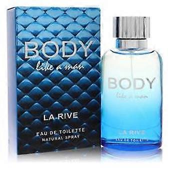  La Rive Body Like A Man by La Rive - Eau De Toilette Spray 3 oz - Men 