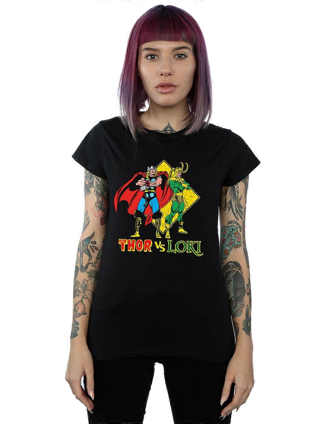 Mulheres Marvel ' s Thor vs Loki T-shirt