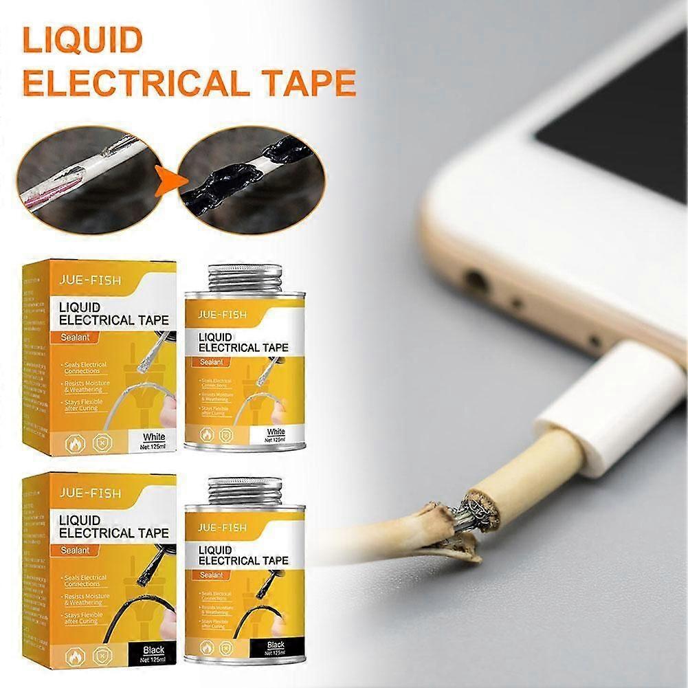 Waterproof Liquid Insulation Electrical Tape Fast Fixed Dry 125 Sealing