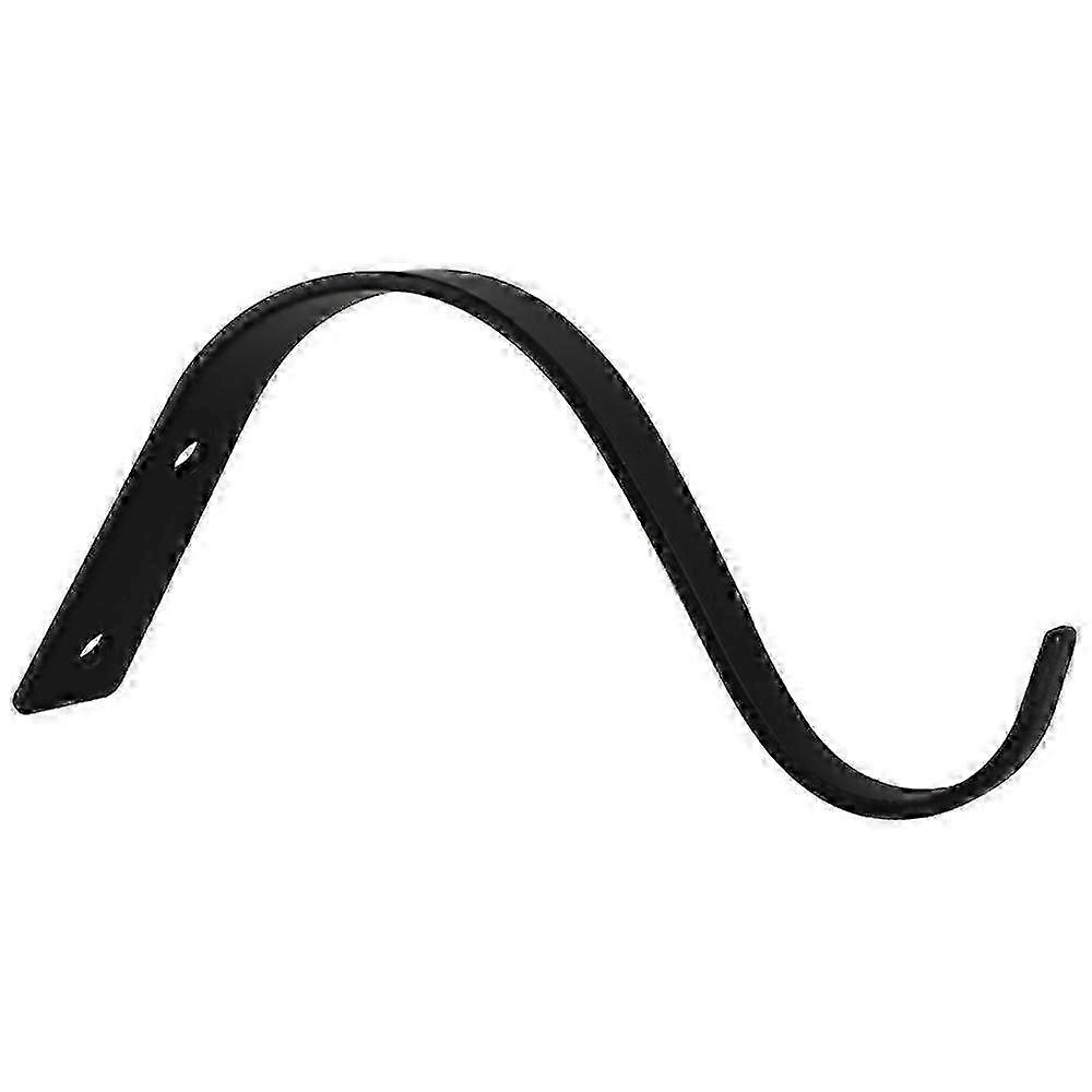 Metal Plant Hanging Bracket for Lanterns, Flower Baskets, Wall Hanger 2-Pack