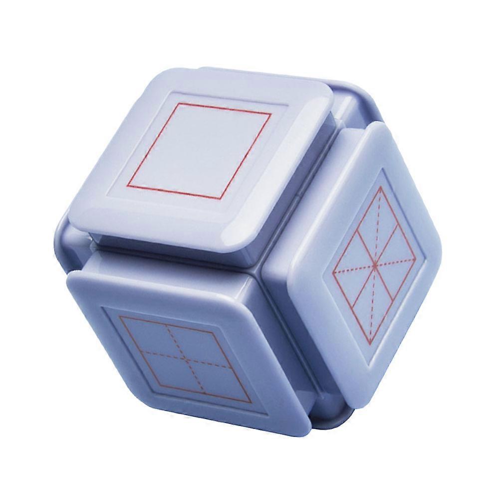 Educational Seal Stamp Six-Side Stamper for Kids Use 3Pcs Pack