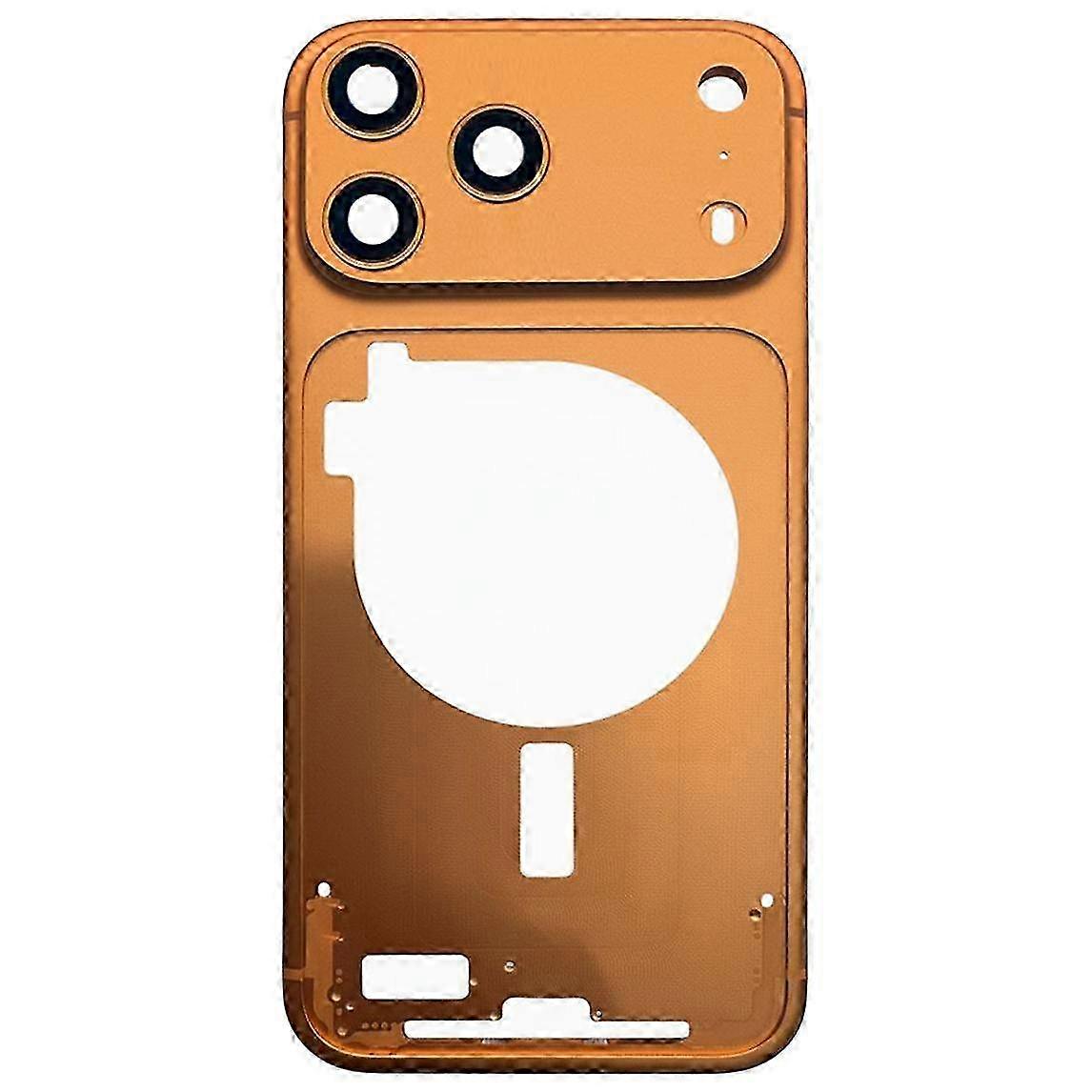 For iPhone 17 Pro Max Middle Frame Bezel Plate with Camera Lens Cover