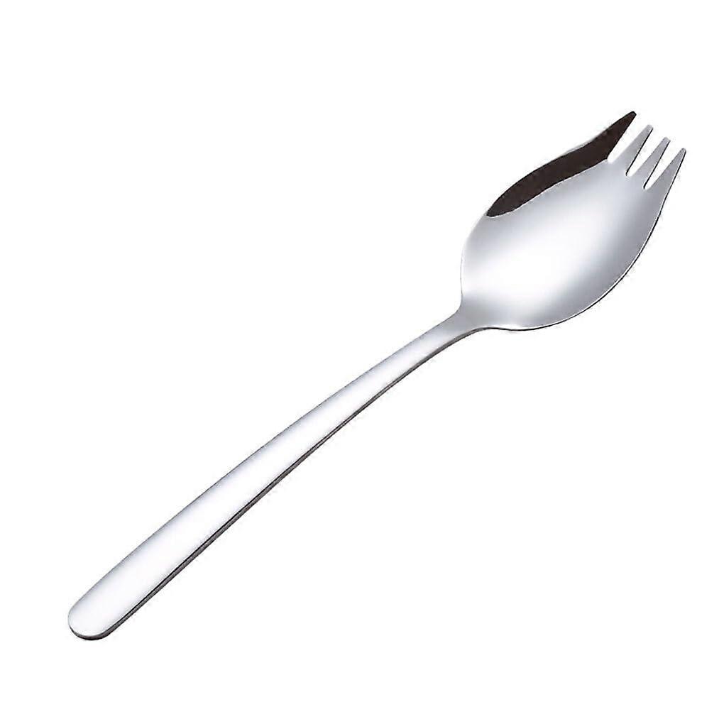 Stainless Steel Flatware Set 2pcs Dessert Fork and Spoon Elegant Design Easy Clean Durable