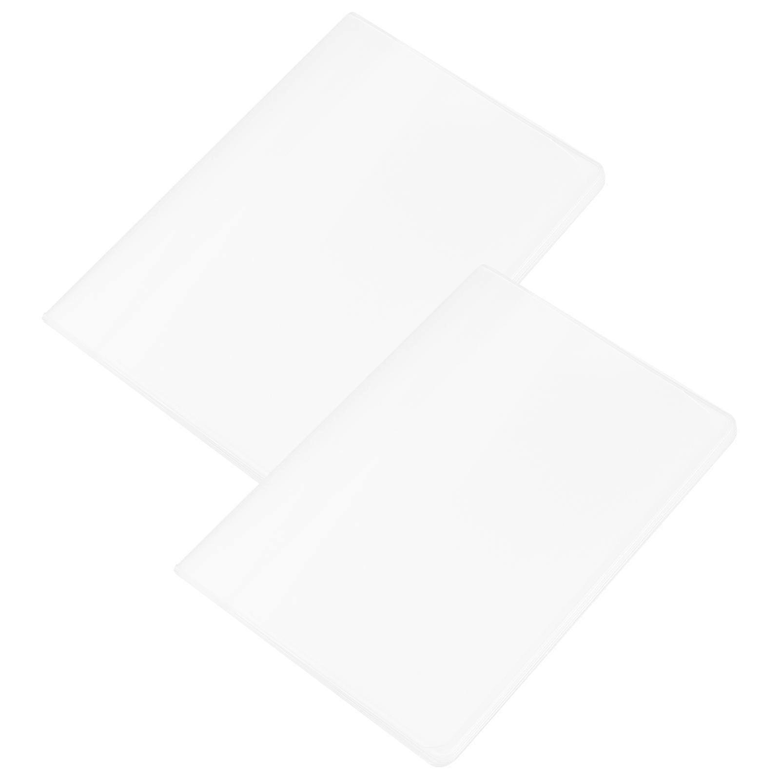 2 pcs Reusable Plastic Wallet Insert Credit Card Holders Practical Storage Solution