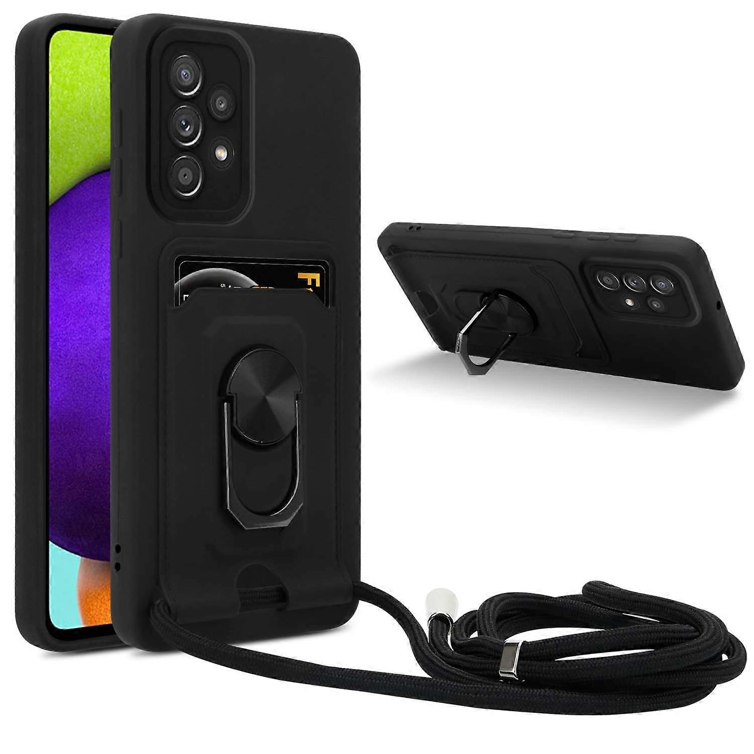 Case Samsung Galaxy A32 4G Protective Case with Chain and Stand Function