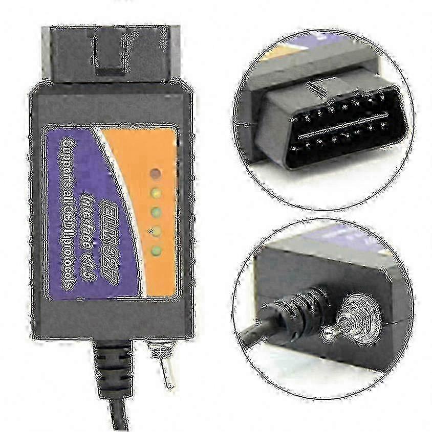 OBD2 Scanner USB Modified Code Reader for Ford MS-CAN HS-CAN Diagnostic Tool 2025 Version