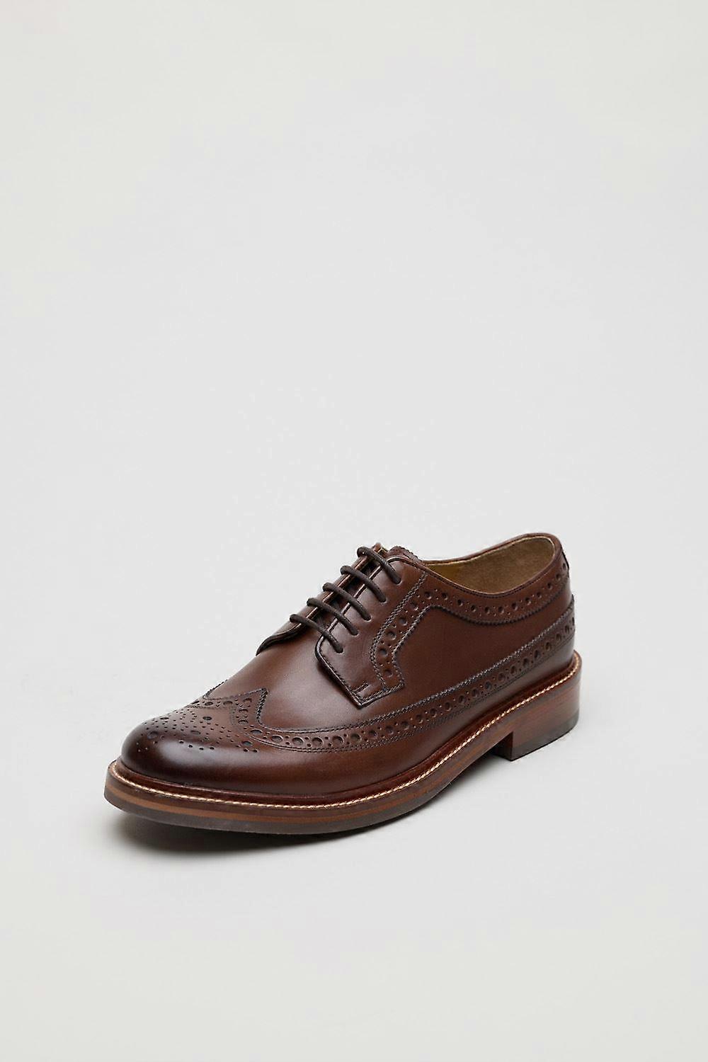 Chapman & Moore Longwing Brogue Country Leather Men's Choco Shoes