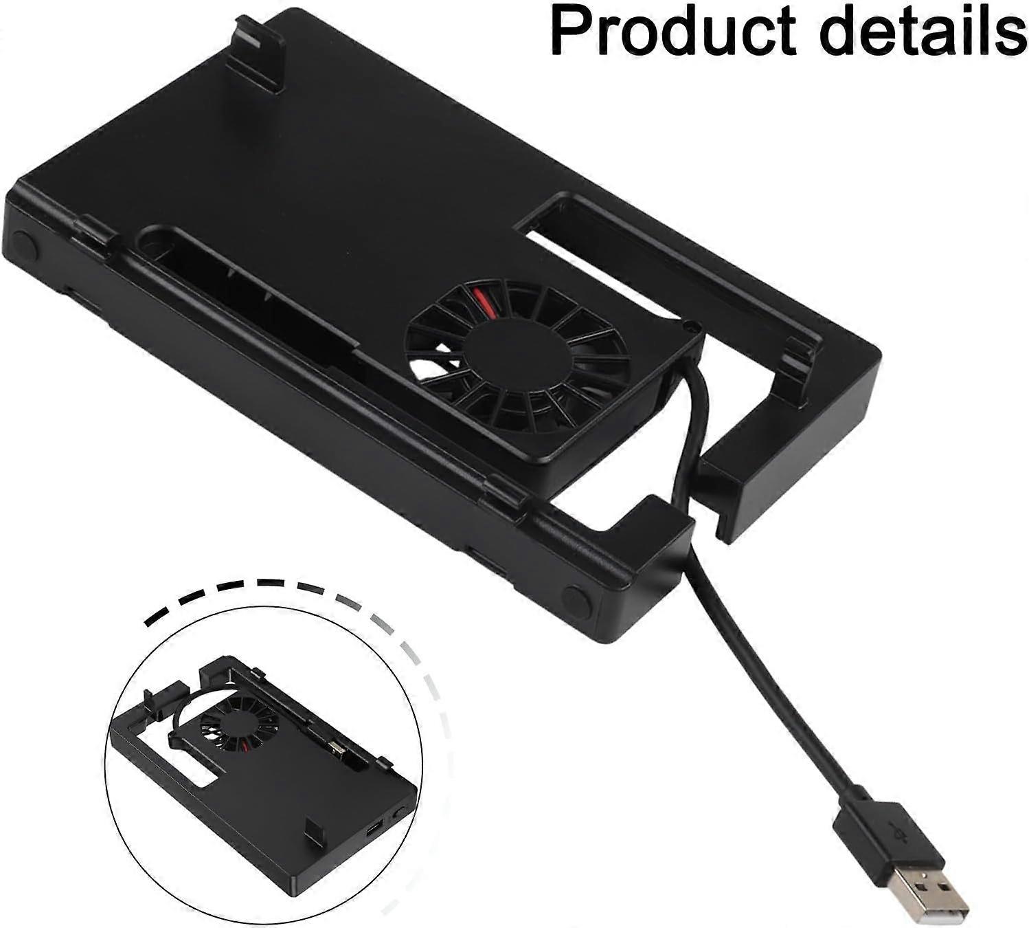 Cooling Fan for Nintendo Switch Dock with Efficient Heat Dissipation and Seamless Dock Integration