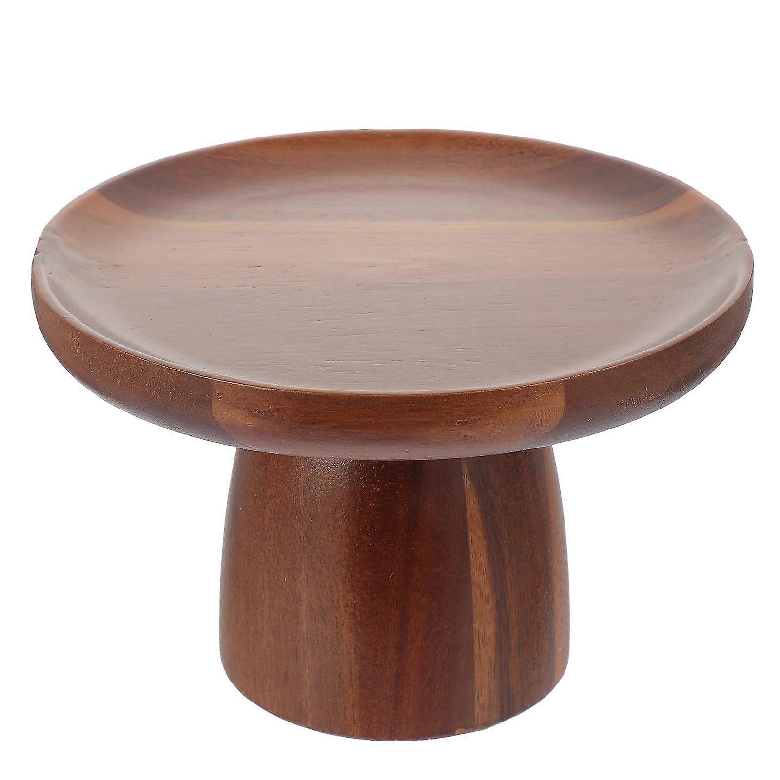 Egg Cake Stand Wood Cake Stand for Wedding Use Elevated Rustic Tray