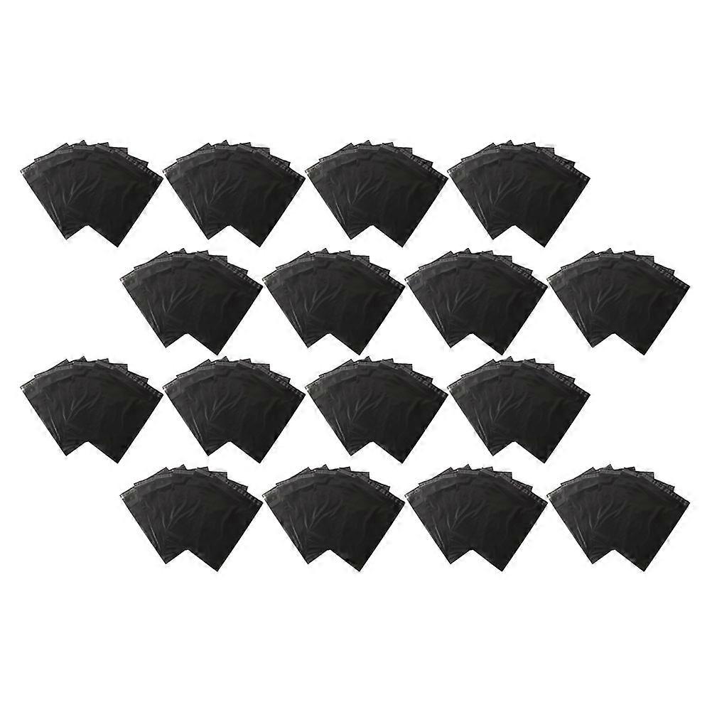 Black Waterproof Mailer Envelope with Self Seal Mailing Bags 100Pcs