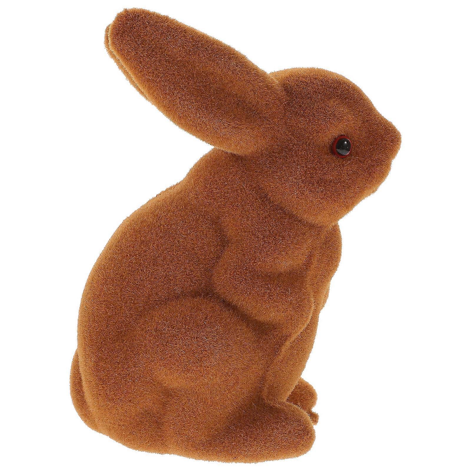 Rabbit Decor Easter Rabbit Figurine for Desktop Decor
