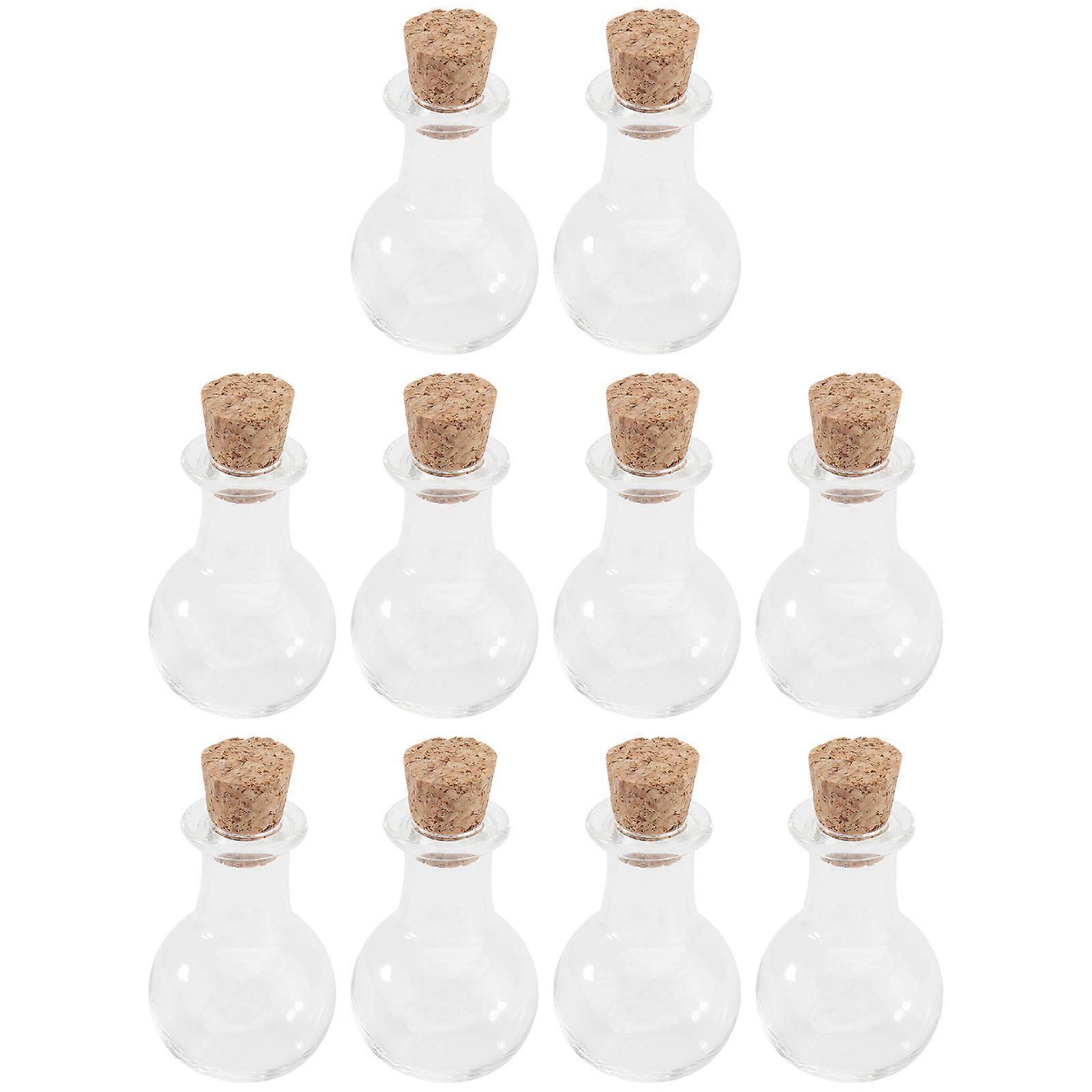 Glass Perfume with Stopper 10Pcs for Storing Things