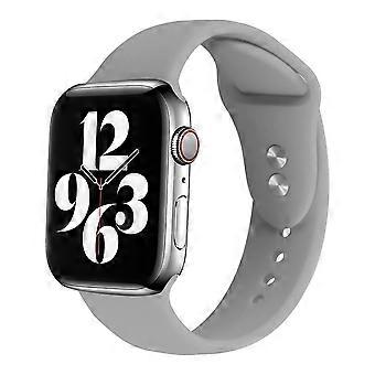 Cinturini compatibili con Apple Watch Band da 38 mm, 40 mm, 42 mm e 44 mm, cinturino sportivo di ricambio in silicone morbido per Apple iWatch Series 6, 5, 4, 3, 2, 1, SE, da donna e da uomo.