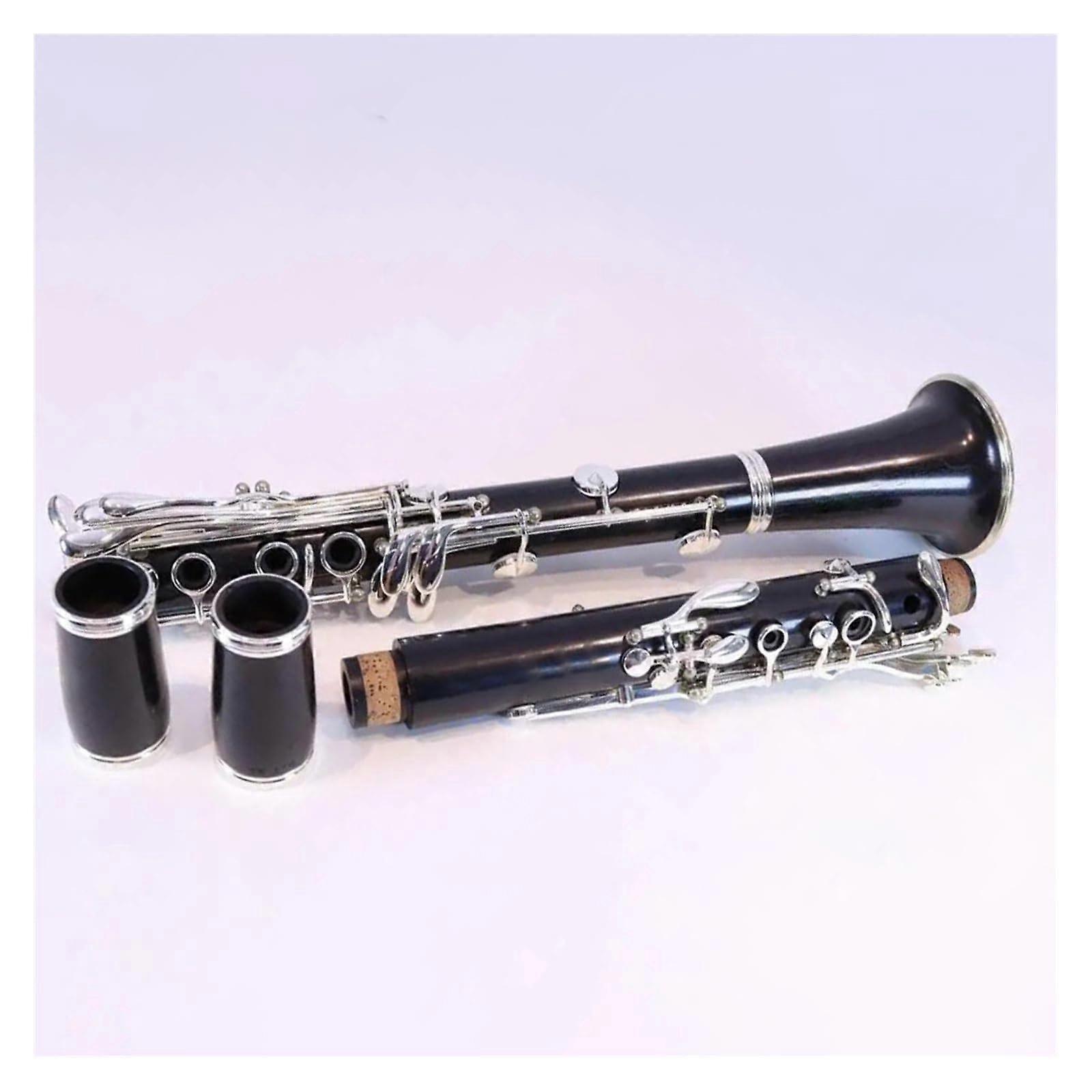 17 Key Bb Bakelite Clarinet Kit with Case and Accessories for Students Beginners