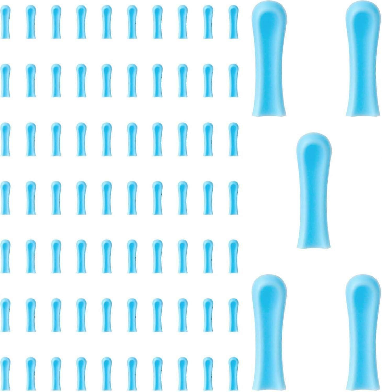 75pcs Ear Cleaner Replacement Tips, Silicone Ear Spoon Replacement Tip Covers