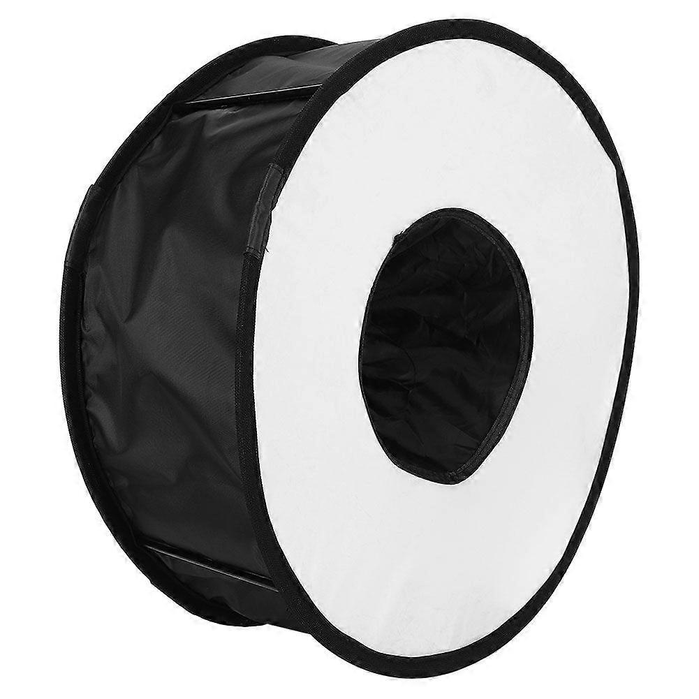 Universal Round Foldable Diffuser Softbox Shoot Macro Flash Light Lamp Hood