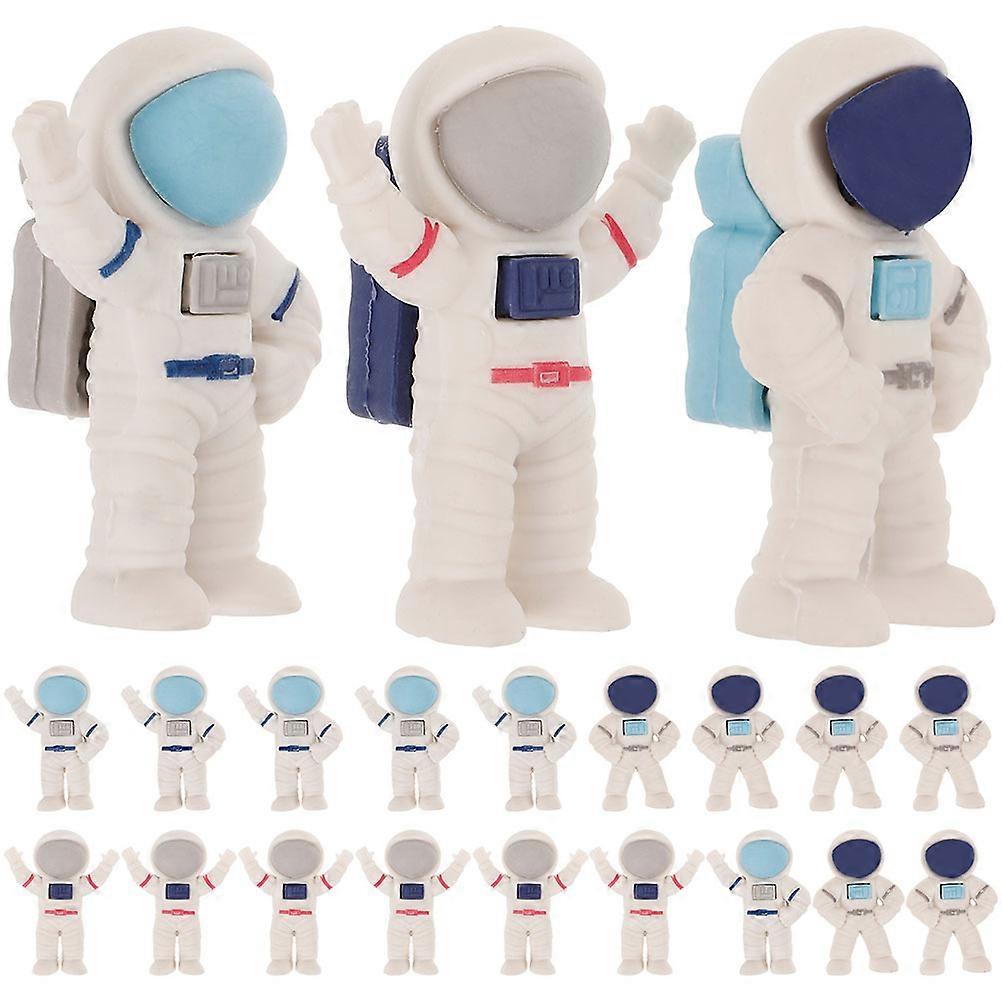 Cute Astronaut Mini Erasers Multi-Function Erasers 96Pcs for School Use