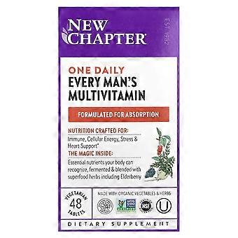 Nieuw hoofdstuk, Every Man's One Daily Multivitamine, 48 vegetarische tabletten