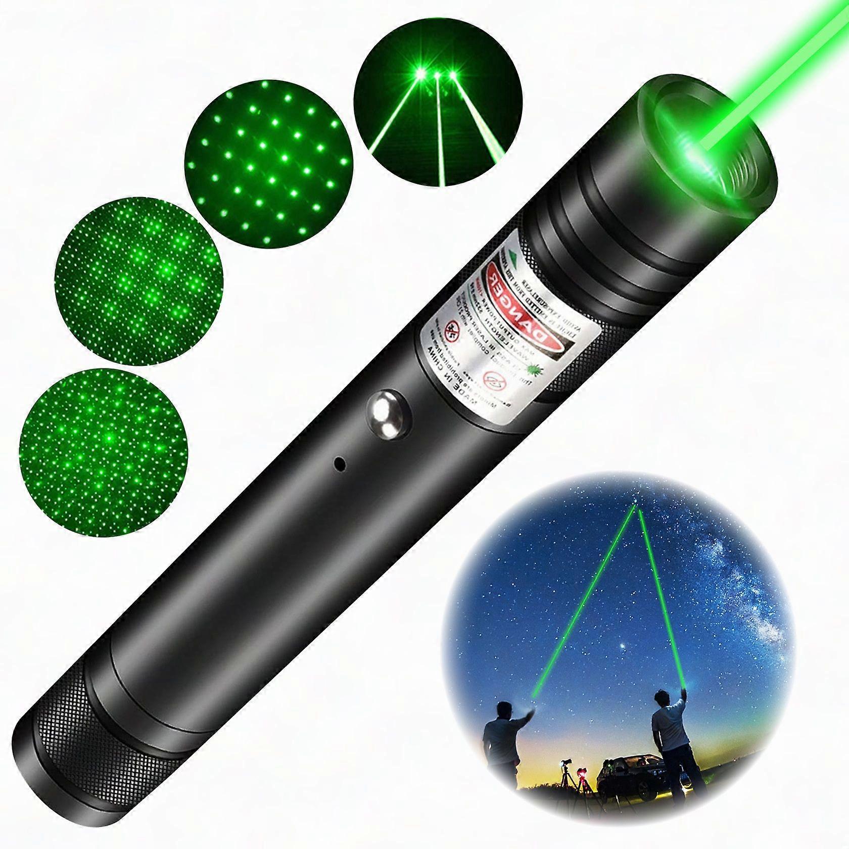 2000m Long Range High Power Laser Pointer Flashlight, Rechargeable & Adjustable Focus