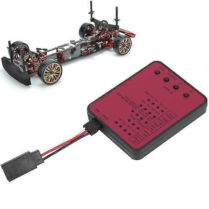 RC Programming Board, 1/10 Electronic Speed Controller Programmer RC Car Remote Control Accessory